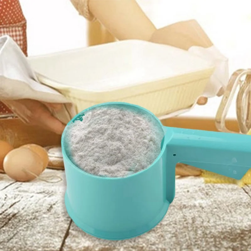 Ручной сито для муки мелкая сетка порошок глазурь сахар ручная чашка сита