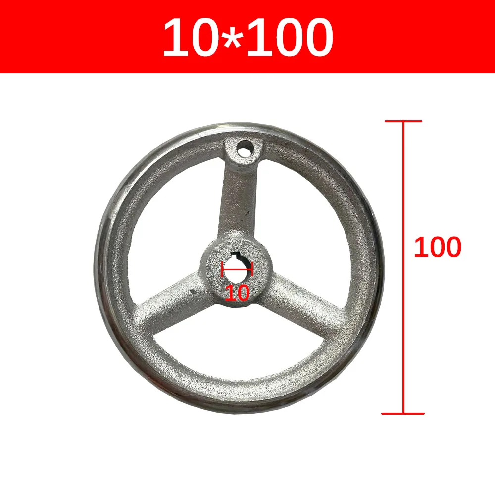Cnc Handwheel Metal handwheel milling machine CNC lathe 3D printer spoke handwheel wavy wheel bakelite three-wheel cast iron chrome