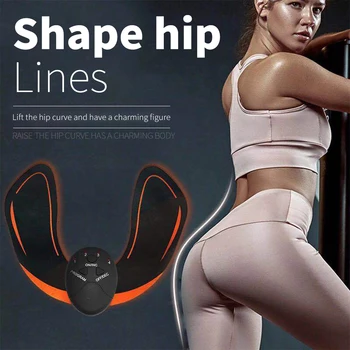 

Smart Beauty Hip Instrument Mini Battery Hips Massage Instrument Stickers Buttock Lifting Muscle Weight Los Beauty Body
