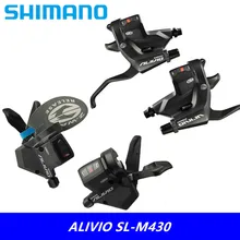 SHIMANO ALIVIO SL-M430 горный велосипед, 9/27 скоростной горный велосипед, соединенный/раздельный циферблат