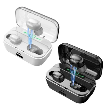 

New Bluetooth Wireless Earphones Headphones Earbuds TWS Touch Control Sport Headset Noise Cancel Earphone Headphone