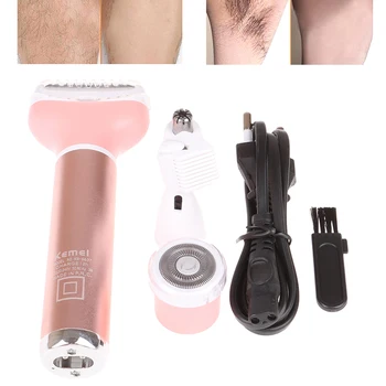 

4 In 1 Epilator Female Eyebrow Trimmer Epilator Shaver For Hair Removal Epilator Face Depilador Female Bikini Depilatory