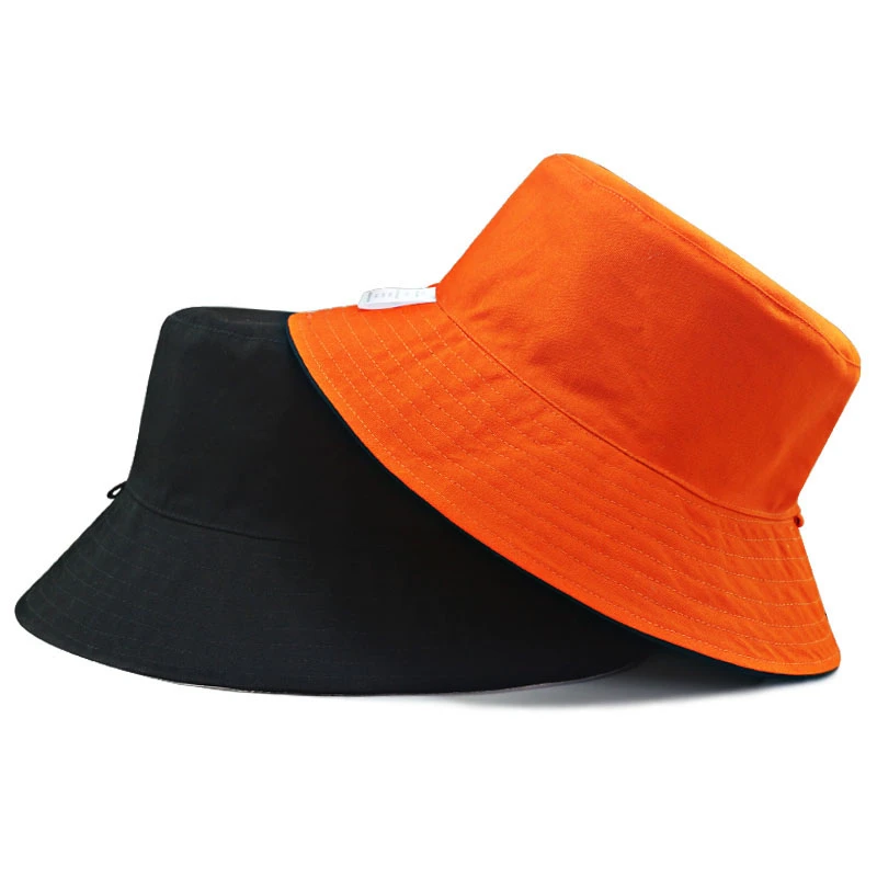 Bucket Hats Mens Cotton Hat Big Size Bucket Hats Plus Size Man Hat Large Head Outdoor Panama Caps Cotton Fisherman Hats 56-59cm 59-64cm