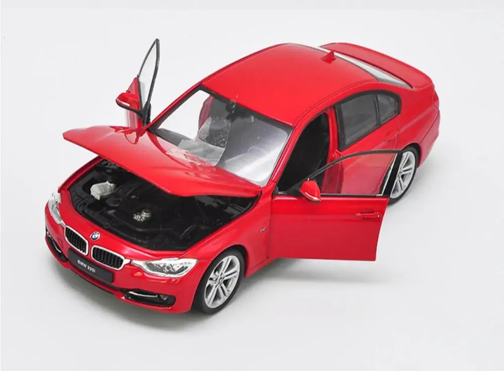 Welly 1/24 1:24 BMW 3 серия 335 335I спортивный гоночный автомобиль литой дисплей