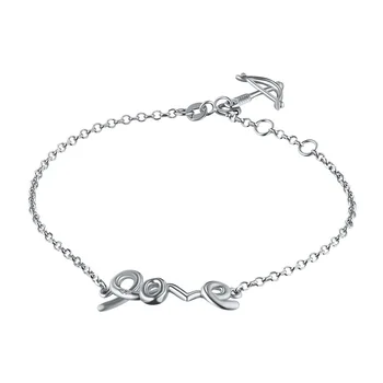 

Silver Bracelet with diamond э06бр051844