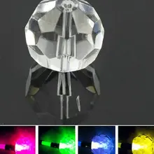 18 мм ананас светодиодный волоконно-оптический Хрустальный Светильник бусины конец растут волоконно-оптический Кабельное освещение блеск Пластик PMMA концы потолочная звезда DIY Декор