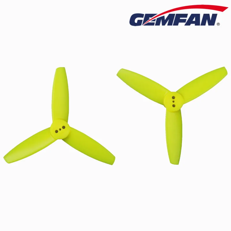 10 пар Gemfan Flash 3035 дюймов Blade Tri-blade для 1104 1105 бесщеточный двигатель FPV мини гоночный