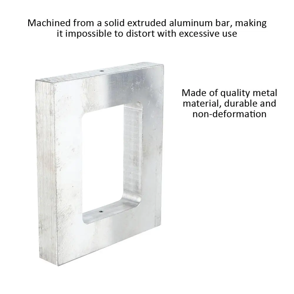 Профессиональная Алюминиевая форма с одной полостью, высококачественная металлическая форма для литья ювелирных изделий, инструмент для литья, аксессуар для ювелирного изделия c