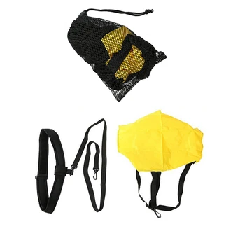 

Water Trainer Band Swim Resistance Belt Adults And Children Swim Drag Belt Swim Bungee Training Leash Exerciser With Mesh Pock