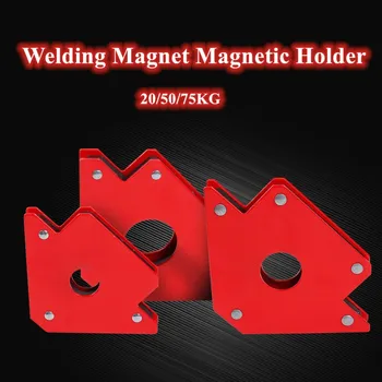 

Multi-angle Magnet Welding Holder Arrow Magnetic Clamp for Welding Magnet Rivet Process Tools 25/50/75LBS