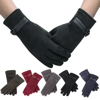 

winter Touch screen Women's Gloves In Autumn And Winter Warm Screen Riding Drove Gloves for Women handschoenen 2019 Fashion