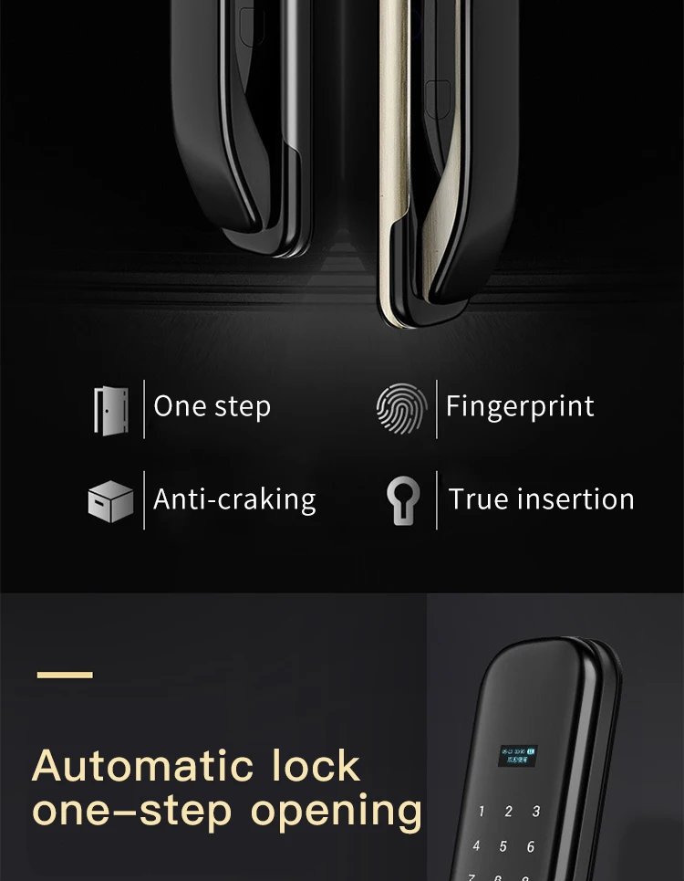 Obawa умный электронный замок, отпечаток пальца, дверной замок, безопасность, интеллектуальный цифровой пароль, биометрический замок для дома, офиса, отеля