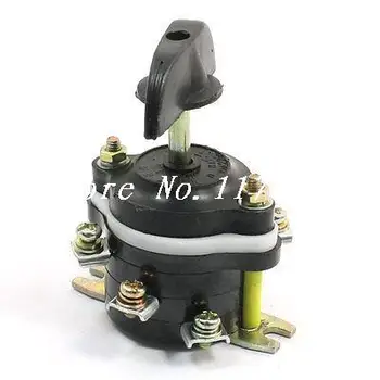 

Panel Mount Rotary Changeover Combination Switch 10A 220V 380V