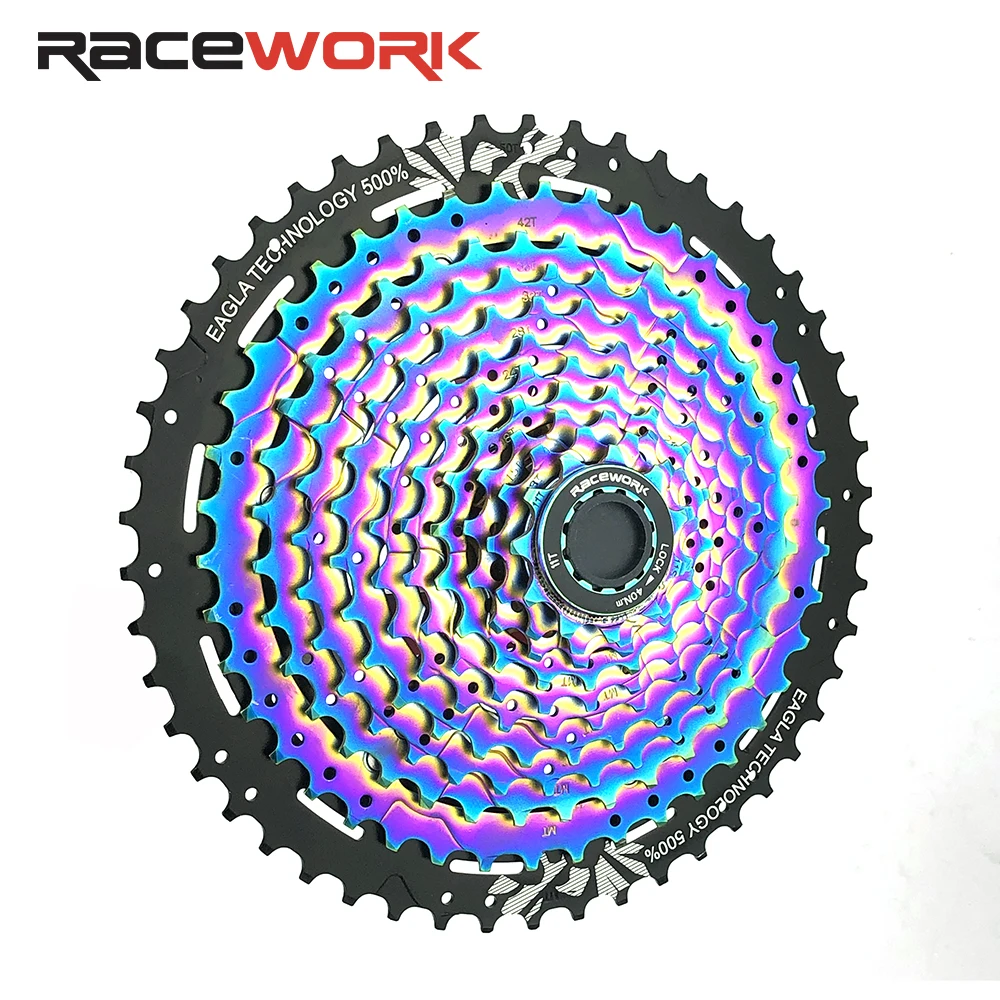 Велосипедная кассета RACEWORK 11s большой горный велосипедный маховик свободного
