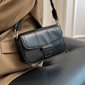 

VeryMe 2020 Classic Leather shoulder Lady Bags Retro Wild Hot Selling Bag For Women Elegant Handbag For Lady Soft PU Women's Bag