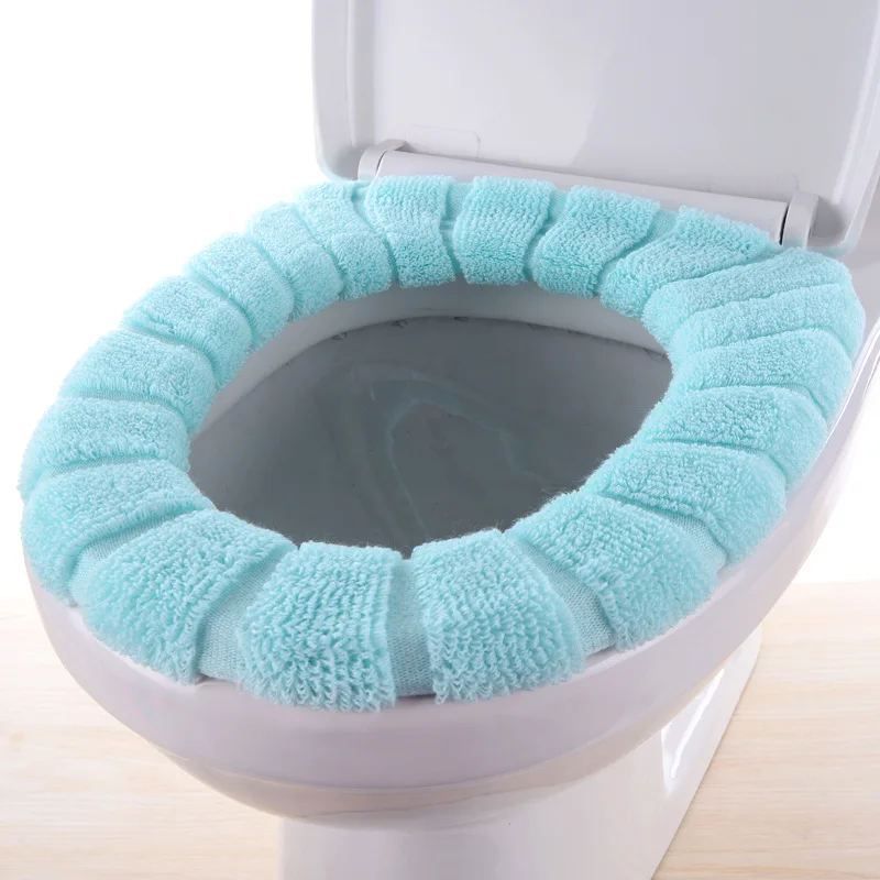 加厚O型马桶垫针织南瓜条马桶圈 垫马桶坐垫座便器马桶套批发零售_4