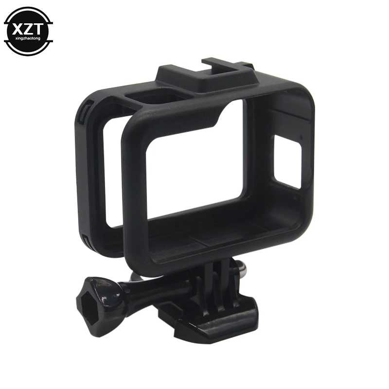 Soporte de marco de plástico para GoPro Hero 8, carcasa protectora negra para GoPro HERO 8, accesorios para Cámara de Acción