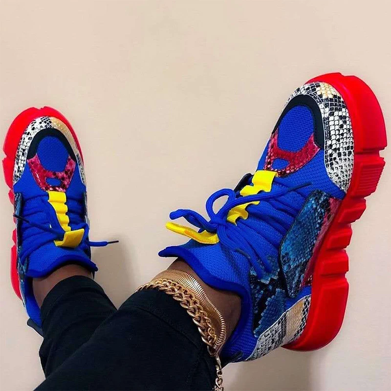 colorful womens sneakers