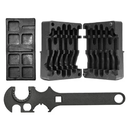 Tactical Gun Smithing Tool AR15 Gun Repair .223 5.56 Lower&Upper Vise Block Armorer Wrench for M4 M16 Rifle Hunting Accessories