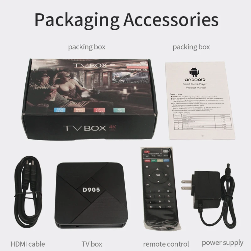 D905 Android TV BOX 4K オールドゲーム エミュレーター fruut.pt