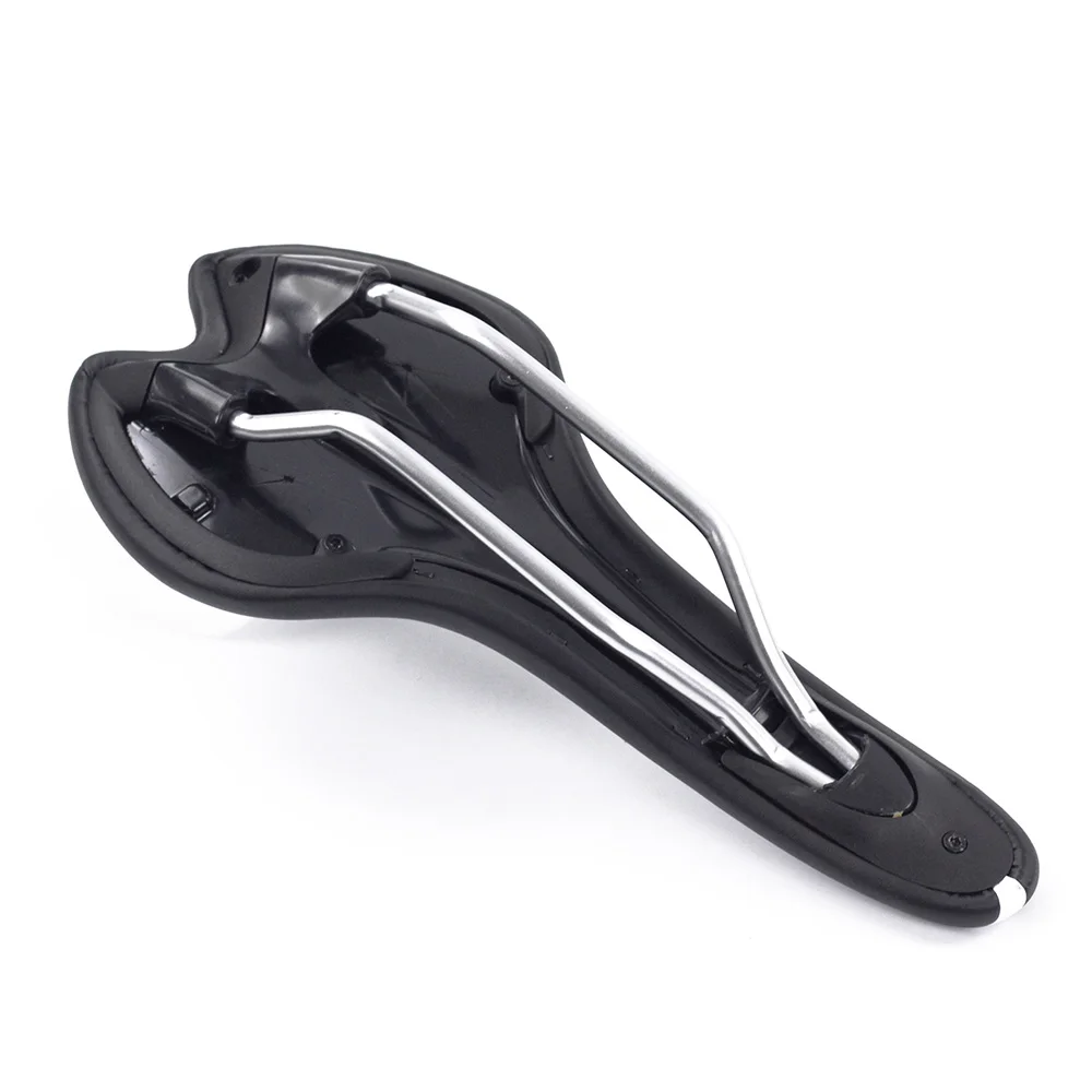 

Kinesis Road Bike Saddle PU Leather CR-MO Integrated On Road Racing Bicycle Seat Anti-shock Seat SD202 Bicycle Parts 248g