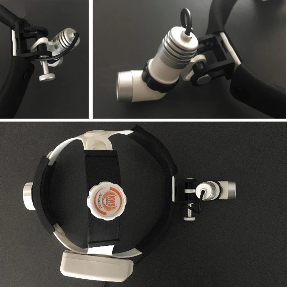 All-in-one LED 3W  Dental Surgical Medical Integrated Headlight Headlamp  ENT Examination Beauty Pets Rechargeable KD-202A