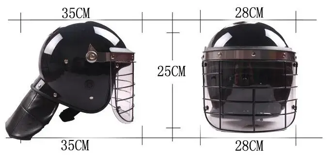 Защитный шлем Riot, Профессиональный Металлический Железный сетчатый защитный патрульный персонал, защищающий от пошлин, легкий в уходе