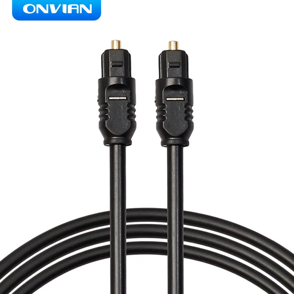 Onvian Cable de Audio óptico Digital, Cable Coaxial Toslink SPDIF para