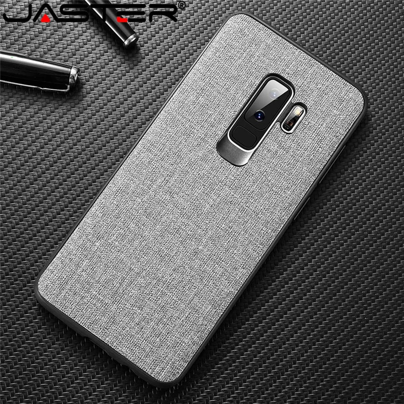 

JASTER New Samsung S8 S9 Galaxy S9 S8 Plus Deluxe TPU Cloth Cover for S10 Plus S10e Note 9 8 S7 Edge Phone Case