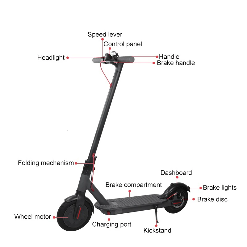 Clearance Original: My Jim electric locomotive cleverly folds my little skateboard 0