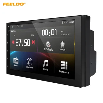 

FEELDO Ultra Slim 7" Android 8.1 Quad Core Car Stereo For ISO 2DIN Universal Support Force Update Firmware