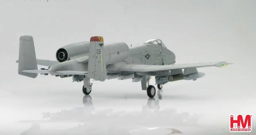 Хобби мастер A-10A Thunderbolt II 25th Fighter Sqn Assam Draggins Osan Dec 2005 1943 1/72 литой под давлением самолет модель самолета
