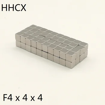 

10 20 50 100pcs/lot Cube Magnet 4x4x4 N35 NdFeB Magnet 4*4*4 Magnets 4 x 4 x 4