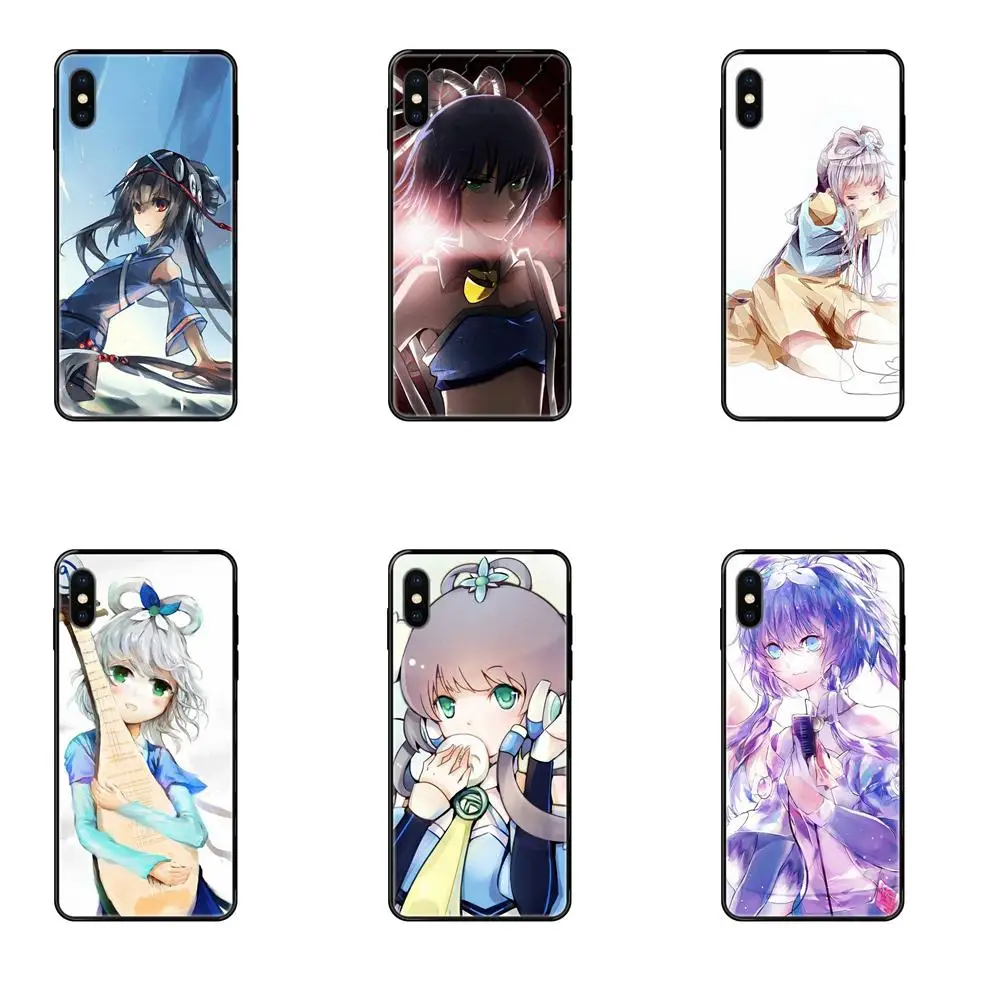 Роскошный ТПУ резиновый чехол для телефона Vocaloid Anime Xiaomi Mi Max Mix 2 3 2S 5X 6X CC9 CC9E Pro Note 10