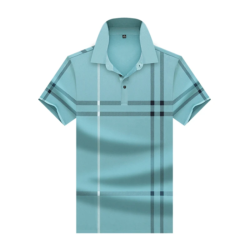 Hollirtiger дышащая Однотонная рубашка поло мужская вышитая Camisa впитывающая пот