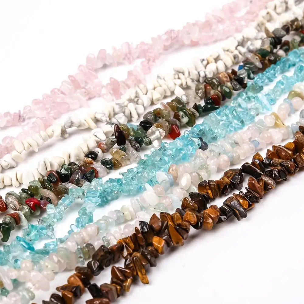 

Innovative natural crystal Irregular gravel charms Choker handmade supplies For jewelry making DIY women necklace accessories
