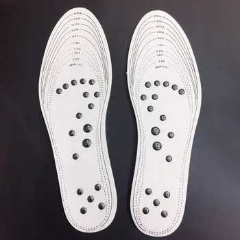 

1pair Acupoint Memory Cotton Comfort Pads Men Women Promote Blood Circulation Magnetic Therapy Massage Insole Shoe Inserts