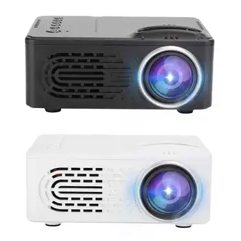 

1080P Mini Projector TFT LCD Image LED Light Home Use HD Portable Office Projector (US Plug 100-240V)