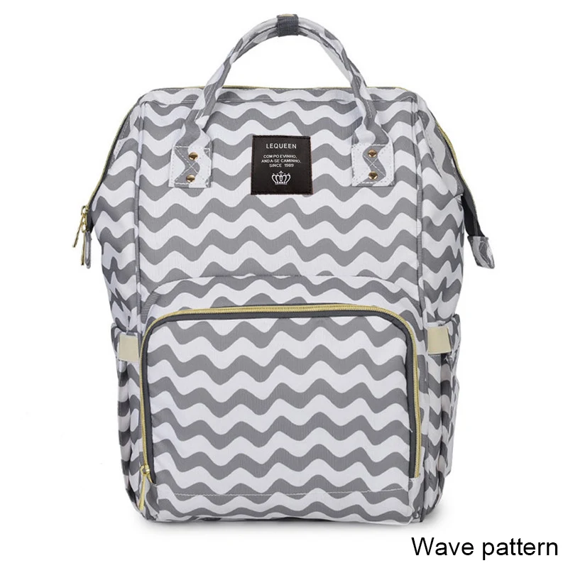 Nappy Backpack Bag Mummy Bags Large Capacity Bag Baby Multi-function Waterproof Travel Diaper Bags For Baby Care Dropshipping - Цвет: X