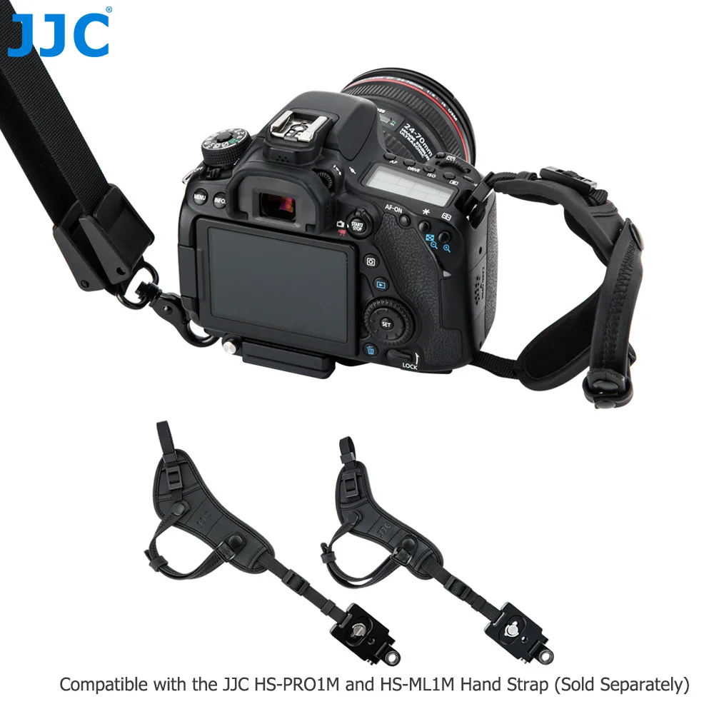 JJC NS-PRO1M быстросъемный ремень для SLRS и беззеркальной камеры s для Nikon D5200/Canon EOS 80D, 200D/Yi цифровой камеры