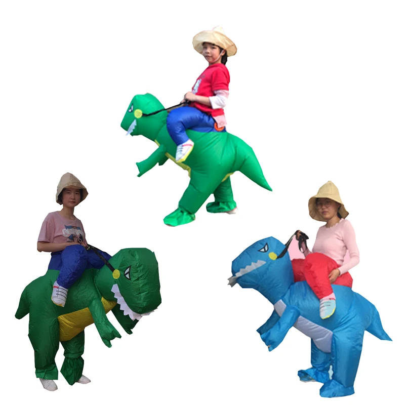 Inflatable Dinosaur Costumes for Kids Girls Boys Unicorn Cowboy Pikachu Pokemon T-Rex Fancy Dress Purim Halloween Cosplay (4)
