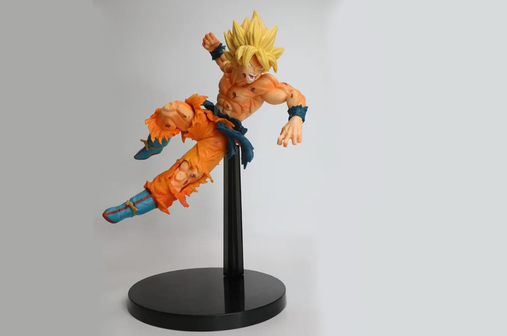 

Cheng yuan Anime Dragon Ball Super Saiyan People Ultra-Modeling Sun Wukong Boxed Garage Kit Model Ornaments