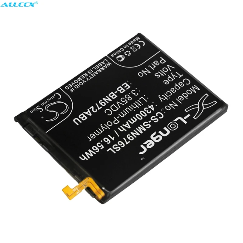 Аккумулятор Cameron Sino 4300 мАч для samsung Galaxy Note 10 Plus, Note 10+ 5G, SC-01M, SM-N975D, SM-N975F/DS, SM-N975U, SM-N975W, N9760
