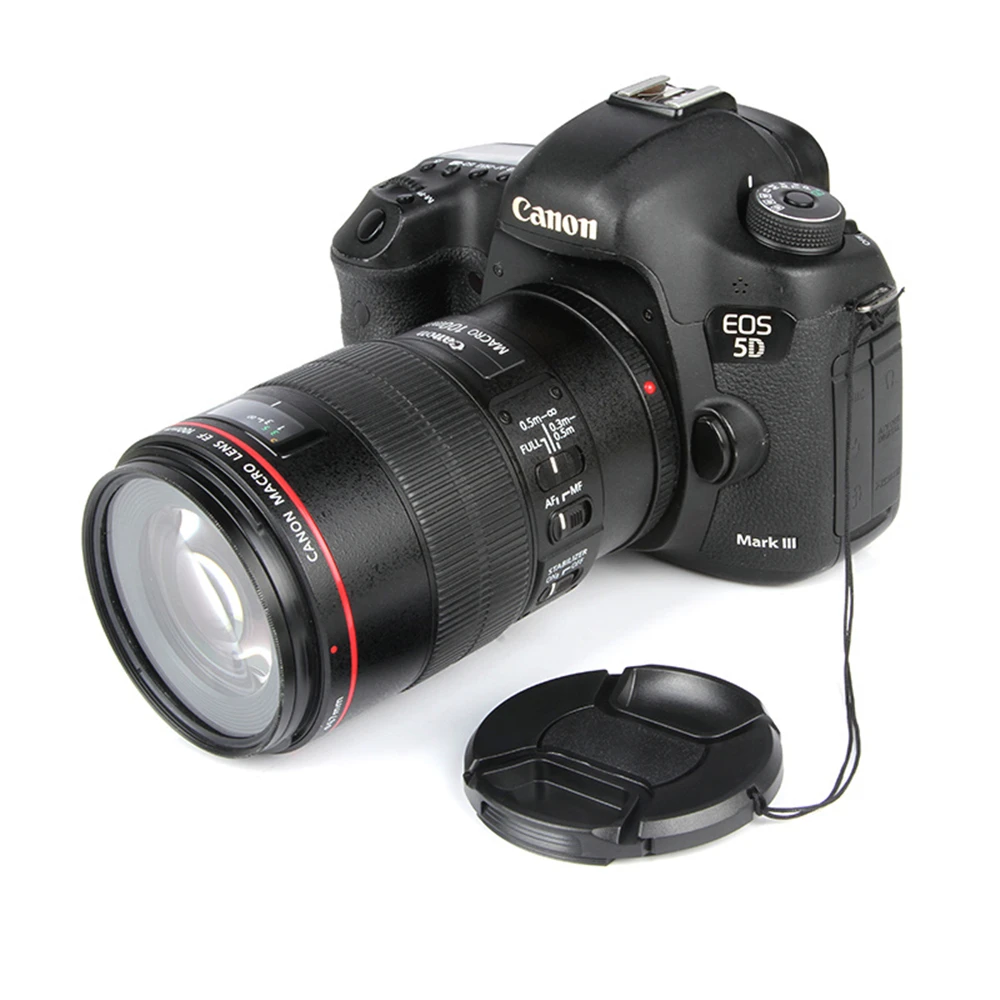 Крышка объектива Viltrox 49 52 55 58 62 67 72 77 82 мм с крышкой для со шнурком защиты от потери