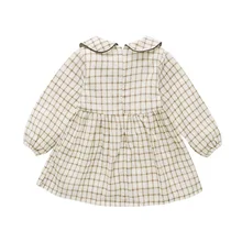 От 0 до 4 лет Платья принцессы с длинными рукавами в стиле пэчворк для новорожденных и маленьких девочек