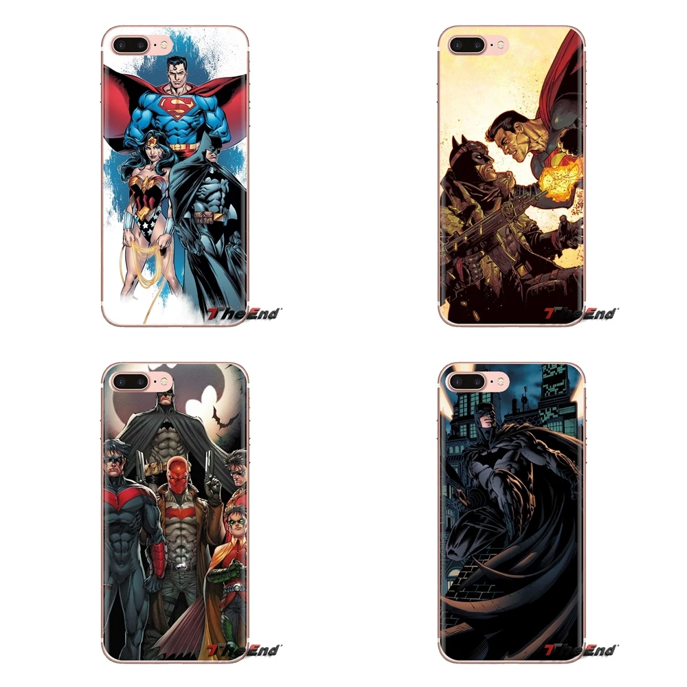 Soft Transparent Cases Covers The Avengers Batman Superhero For Xiaomi Redmi 4A S2 Note 3 3S 4 4X 5 Plus 6 7 6A Pro Pocophone F1 |