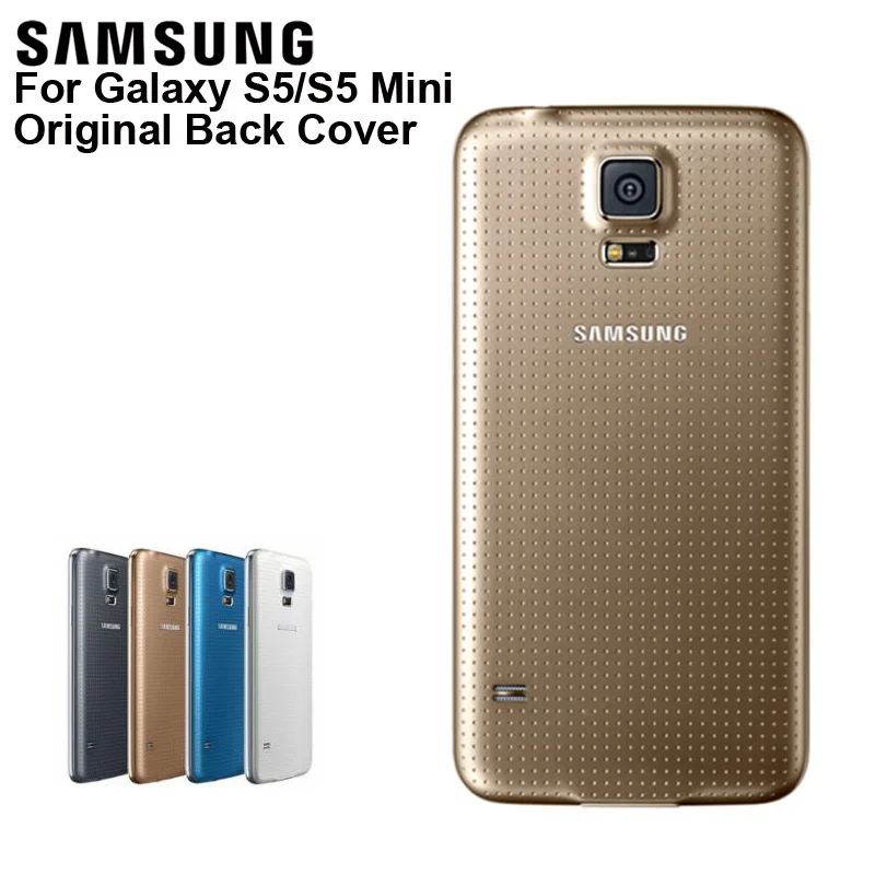 Оригинальная задняя крышка батарейного отсека Samsung для S5 G900S G900F G9008V G9006v mini G870W