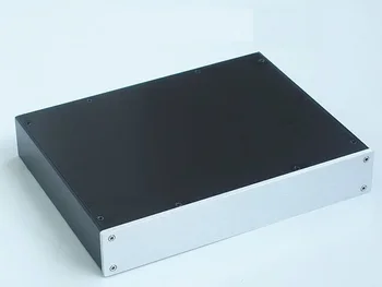 

Size W320 H55 L246 All Aluminum Power Amplifier Chassis Preamp DAC Decoding Headphone Amplifier Case BZ3205 DIY AMP Chassis