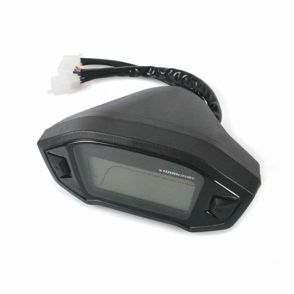 Программируемые аксессуары для тахометра lcd Цифровой Универсальный мотоциклетный Спидометр красочная подсветка удобный одометр Защита от солнца