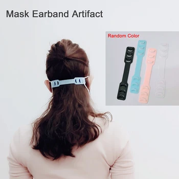 

10pcs Three Levels Adjustable Anti-Slip Mask Ear Grips Extension Hook Face Masks Buckle Holder Accessories Adjustable Ear Type